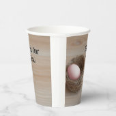 Segen unser Nest, nistendes Party Pappbecher (Rechts)