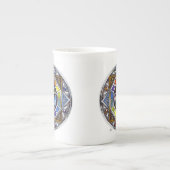 Segen von Elementen - Knochensteine-China-Tasse Porzellantasse (Vorderseite)