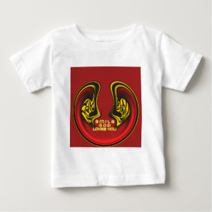 Segen von oben: Gottes Liebe spiritueller Gruß Baby T-shirt