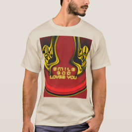 Segen von oben: Gottes Liebe spiritueller Gruß T-Shirt