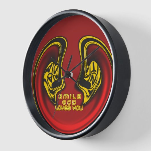 Segen von oben: Gottes Liebe spiritueller Gruß Uhr (Winkel)