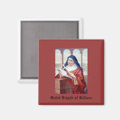 Segen von Saint Brigid Magnet (Vorderseite/Rückseite)