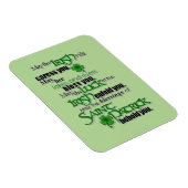 Segen von Saint Patrick Magnet (Rechte Seite)