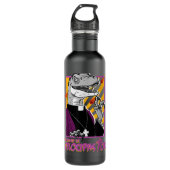 Segen von Velocipastor, Cooler Dinosaurier Pfarrer Edelstahlflasche (Vorderseite)