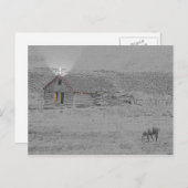 Segen Weihnachtskarte Feiertagspostkarte (Vorne/Hinten)