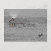 Segen Weihnachtskarte Feiertagspostkarte (Vorderseite)