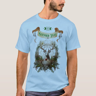 Segen Winter Solstice Weihnachten Stag T-Shirt