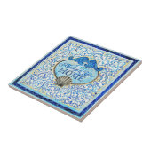 "Segen zu Ihrem Zuhause": 4,25"" - Fliese der (Seite)