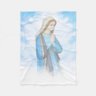 Segensreiche Jungfrau Maria Fleece-Decke Fleecedecke