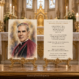 Segensreicher Fulton Sheen Fürbitte-Gebet Heilige