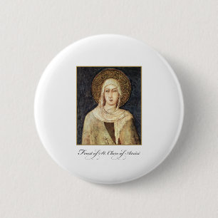 Segenswünsche zum Festtag der hl. Klara von Assisi Button