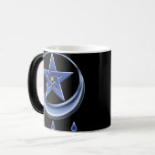 Segensymbol-u. Pentagram-Tasse Verwandlungstasse (Vorderseite Links)