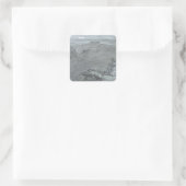 Segesta, from 'Views of Sicily' Quadratischer Aufkleber (Tasche)