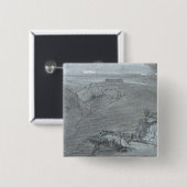 Segesta, "von den Ansichten von Sizilien" (Kreide Button (Vorne & Hinten)