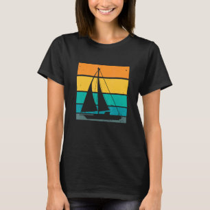 Segler Catamaran Retro Vintag 3 T-Shirt