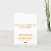 Segler holen sich ein wenig Dinghy! Karte (Rückseite)