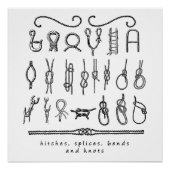 Segler Knoten Poster (Vorderseite)