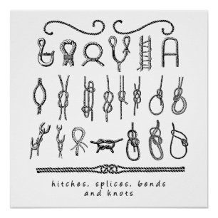 Segler Knoten Poster