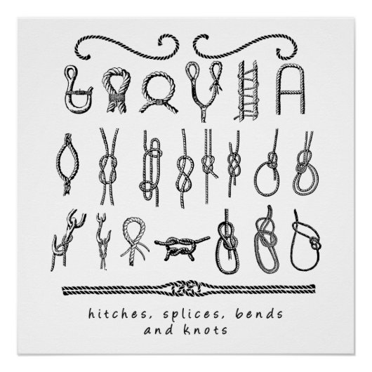 Segler Knoten Poster (Vorderseite)