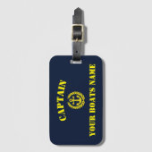 Segler oder Segler Gepäckanhänger (Vorderseite Vertikal)