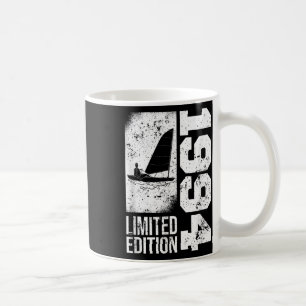 Segler Yacht-Segelyachten Vintage 1994 Geburtstag Kaffeetasse