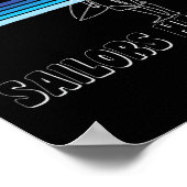 Seglerparadies Surfers Strand Surfer Junge Mädchen Poster (Ecke)