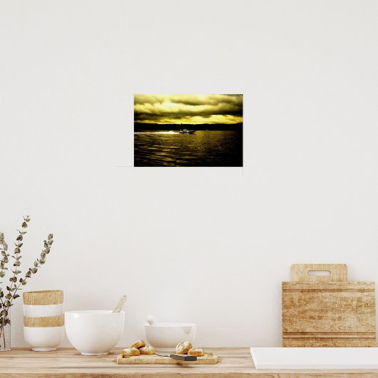 Segltur - das einzige poster (Küche)