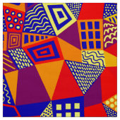 Segmentierte Abstrakt 070717 - Farben 01 Stoff (Muster)