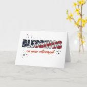 Segmentruhestand unter der Flagge des Militärs der Karte (Gelbe Blume)