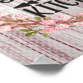 Segne diese Küche Poster (Ecke)