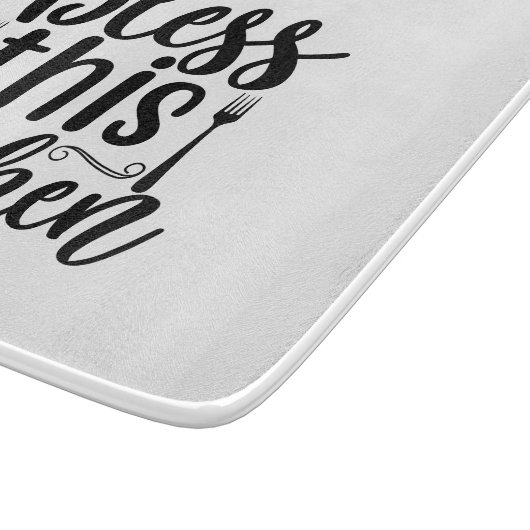 Segne diese Küche Schneidebrett (Ecke)