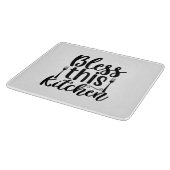 Segne diese Küche Schneidebrett (Ecke)