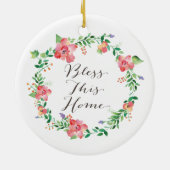 segne diese Zuhause Weihnachtsschmuck (Hinten)