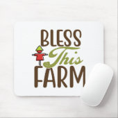 segne diesen Bauernhof Mousepad (Mit Mouse)