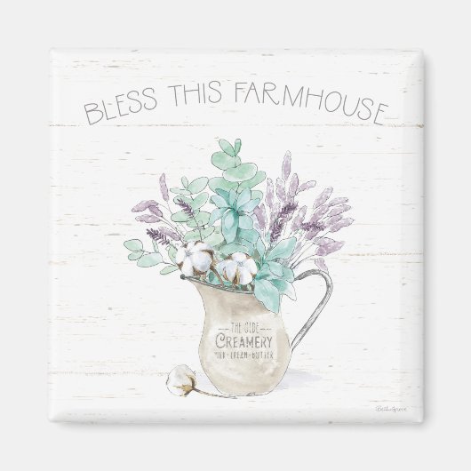 segne dieses Bauernhaus Magnet (Vorne)