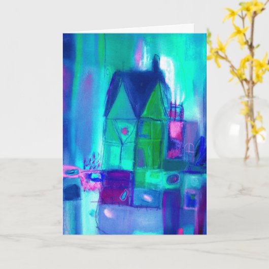 segne dieses Haus Karte (Gelbe Blume)