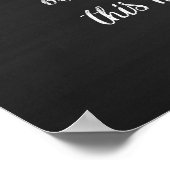 segne dieses Haus Poster (Ecke)