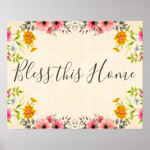 Segne dieses Zuhause Poster