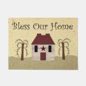 Segne unsere Zuhause Door Mat Fußmatte (Vorderseite)