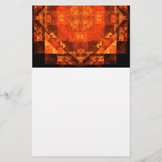 Segnen Abstrakter Kunstgeschichten Briefpapier (Vorderseite)