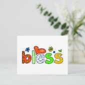 segnen postkarte (Stehend Vorderseite)