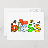 segnen postkarte (Vorne/Hinten)