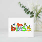 segnen postkarte (Stehend Vorderseite)