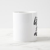 Segnen Sie diese Verwirrungs-Tunnel-bohrwagenTasse Jumbo-Tasse (Vorderseite)