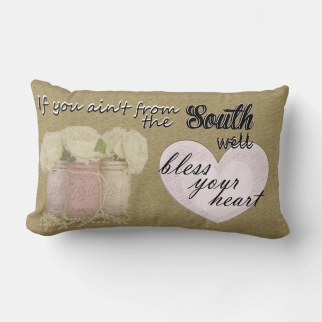 Segnen Sie Ihr Herz Lendenkissen (Vorderseite)