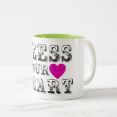 Segnen Sie Ihr Herz Zweifarbige Tasse (VorderseiteRechts)