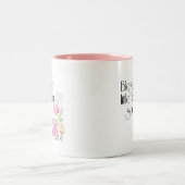 Segnen Sie Ihre wenigen Baumwollsocken Zweifarbige Tasse (Mittel)