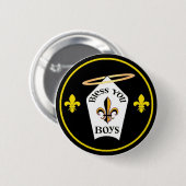 Segnen Sie Sie Jungen-Emblem Button (Vorne & Hinten)