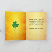 Segnendes Altirisch, St Patrick Tag Karte (Innenseite)