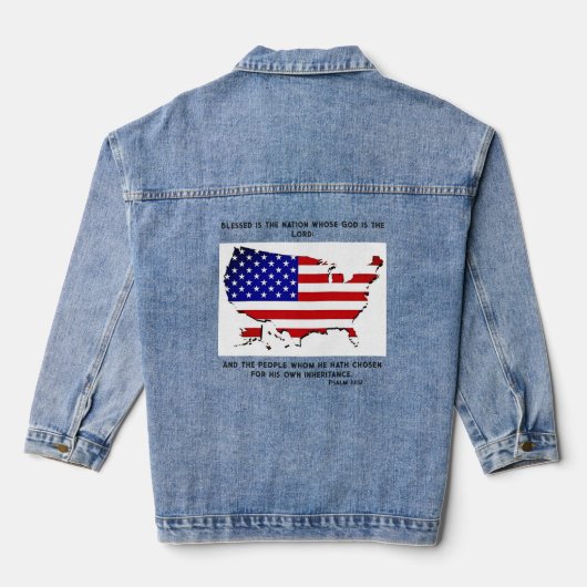 Segnet Nation Denim Jacket Jeansjacke (Rückseite)